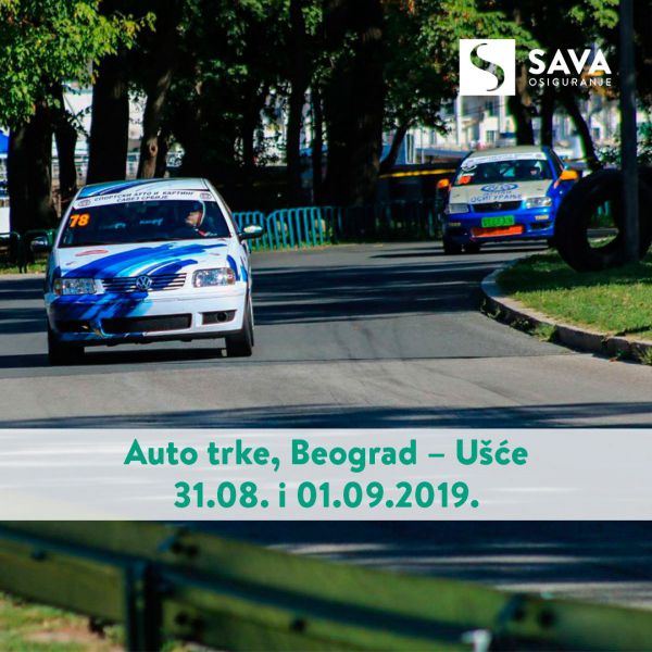 Akcija povodom održavanja Auto trka na Ušću, za vikend
