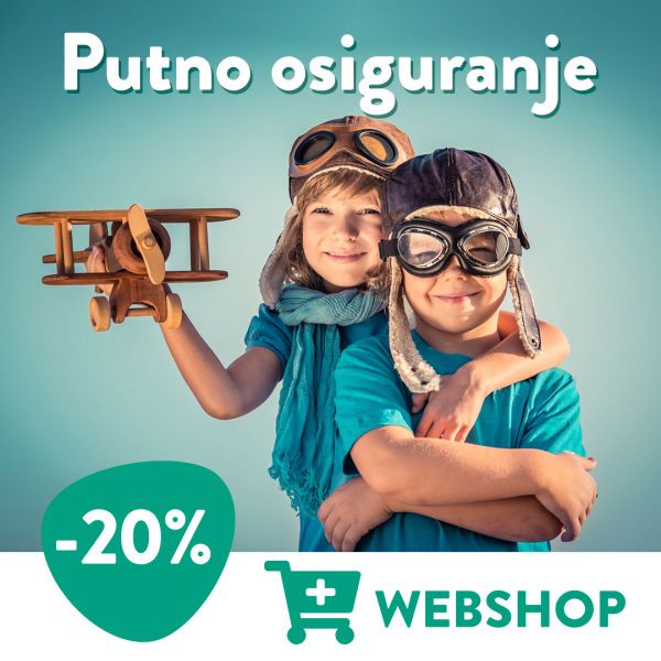 Popust na webshopu - 20% za Putno osiguranje do 14.01.2020.