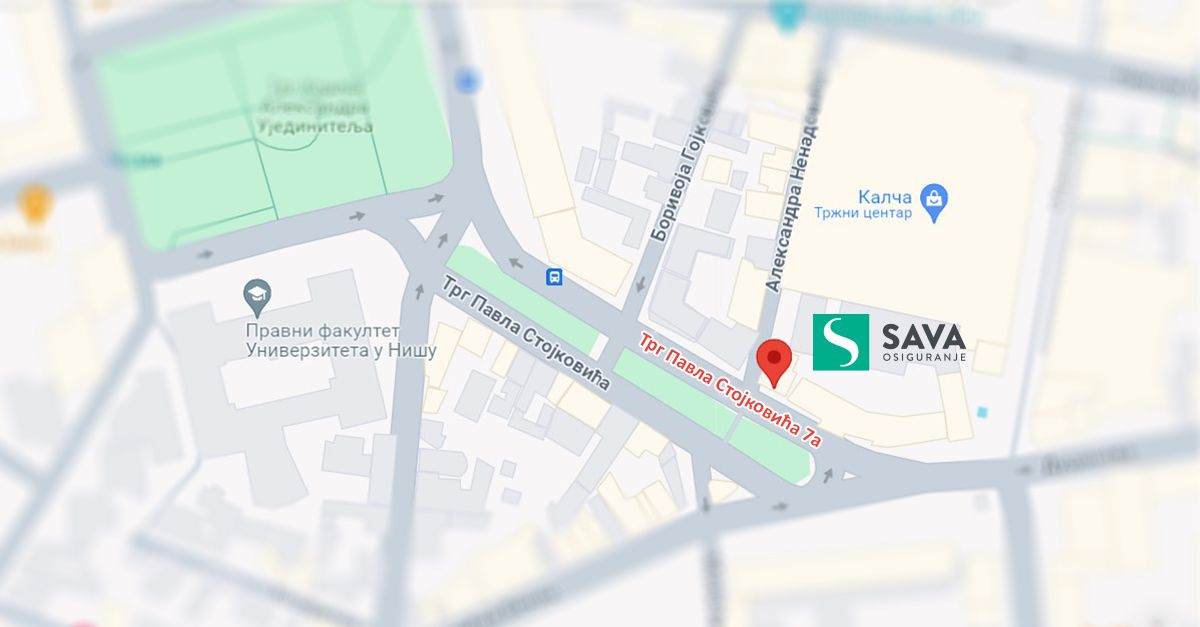 Nova adresa ekspoziture Sava osiguranja u Nišu