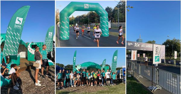 Sava osiguranje podržalo trku „10K Belgrade” u okviru Beogradskog maratona