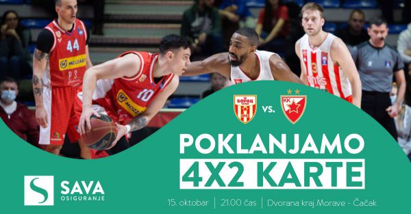 Nagradni konkurs „SAVA POKLANJA“ karte za utakmicu