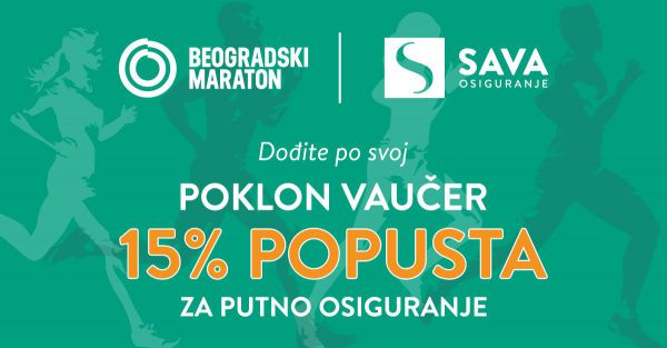 Za učesnike 36. BG maratona poklon vaučer Sava osiguranja