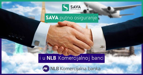 Putno osiguranje Sava osiguranja i u ekspoziturama NLB Komercijalne banke